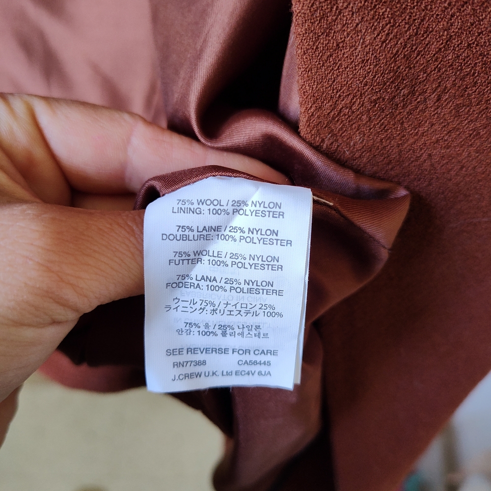 J. Crew Wool Jacket - Picture 5 of 5